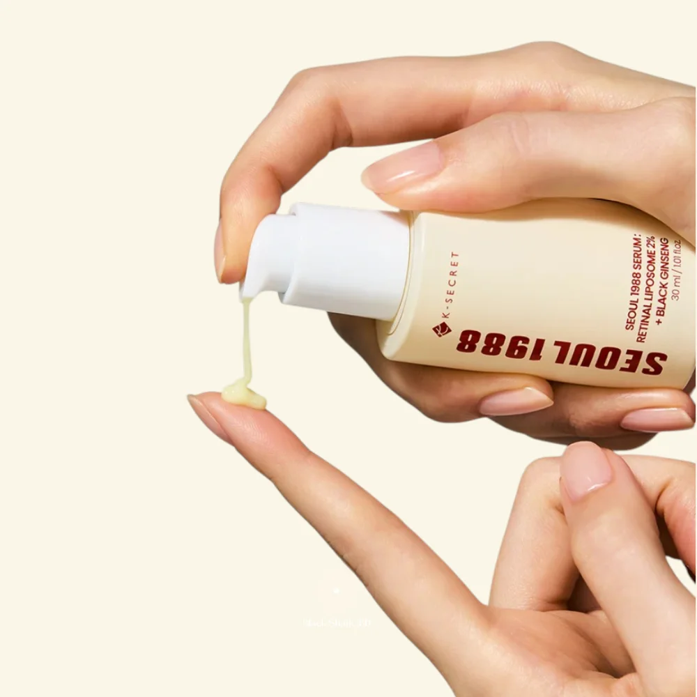 K-Secret Seoul 1988 Serum : Retinal Liposome 2% + Black Ginseng 30ml - Image 2