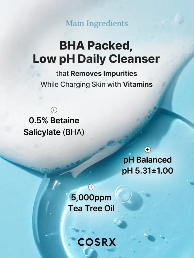 COSRX Low pH Good Morning Gel Cleanser 150ml - Image 2