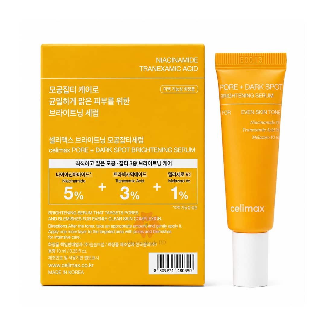 Celimax Pore + Dark Spot Brightening Serum 10ml - Image 2