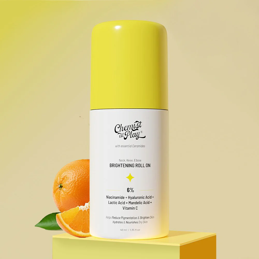 Chemist at Play Neck Knee Elbow Brightening Roll On 40ml - Image 2