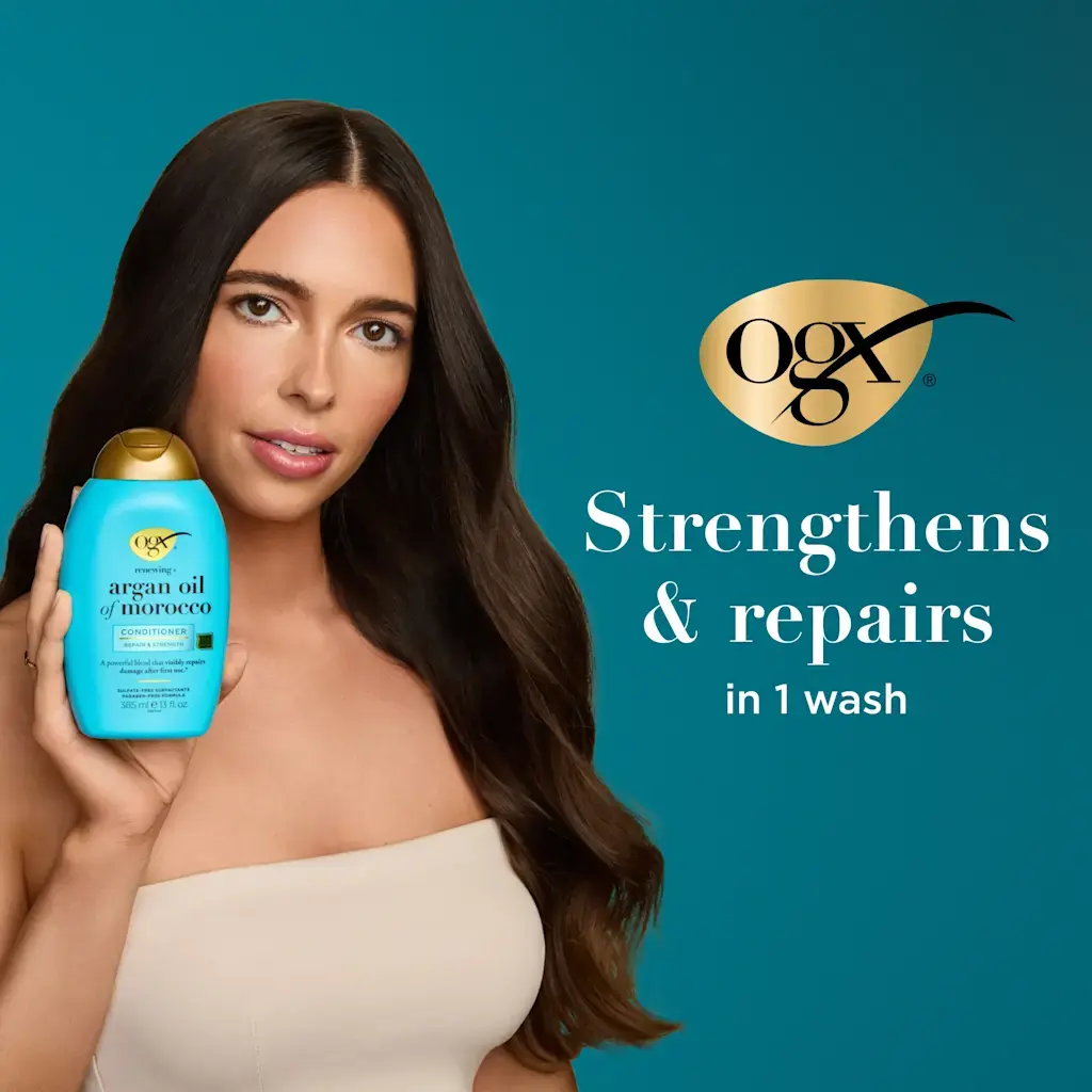 OGX Renewing + Argan Oil of Morocco Reparing Conditioner 385ml - Image 2