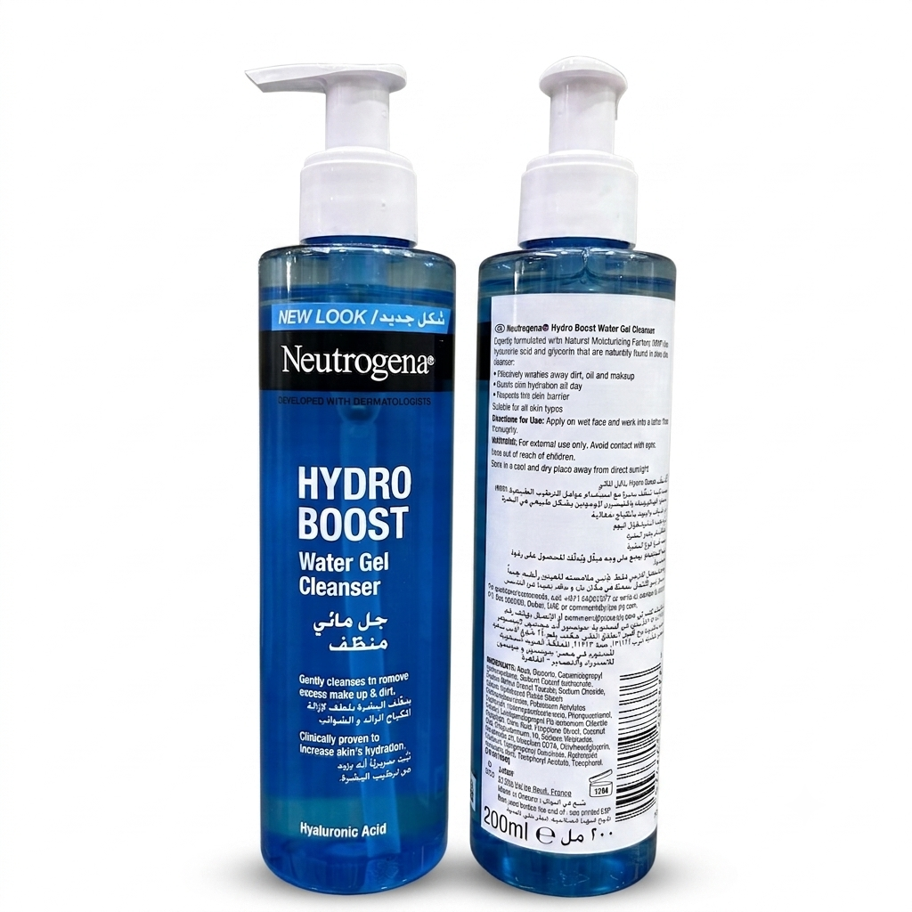 Neutrogena Hydro Boost Water Gel Cleanser 200ml - Image 2