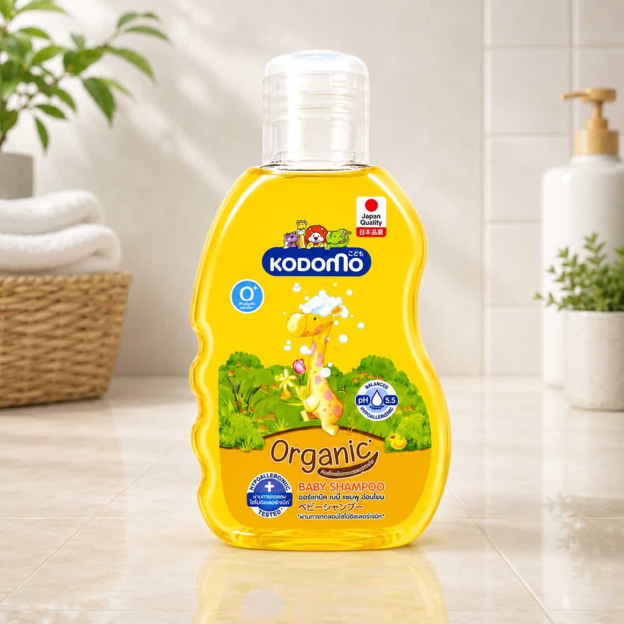 Kodomo Organic Baby Shampoo 0+ 100ml - Image 3