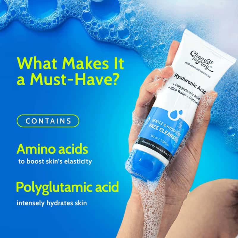 Chemist At Play Gentle & Hydrating Face Cleanser 100ml - Image 2
