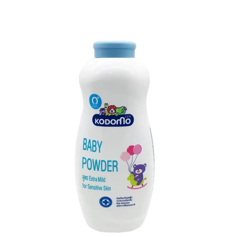 Kodomo Baby Powder Extra Mild for Sensitive Skin 0+ 160g - Image 2