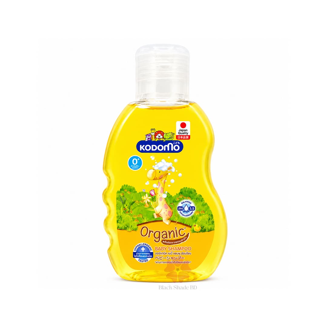 Kodomo Organic Baby Shampoo 0+ 100ml - Image 2