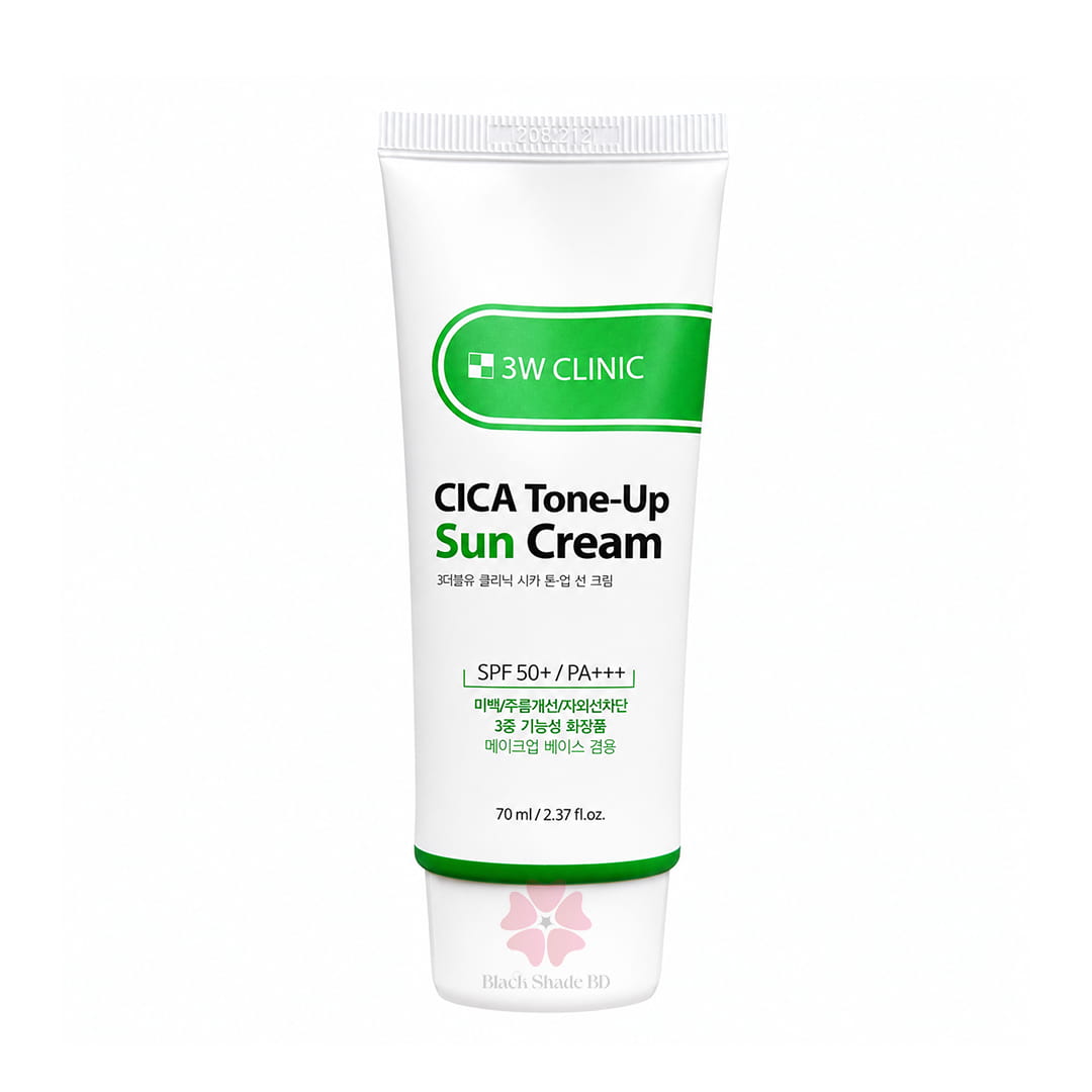 3W Clinic Cica Tone-Up Sun Cream SPF 50+/PA+++70ml - Image 3