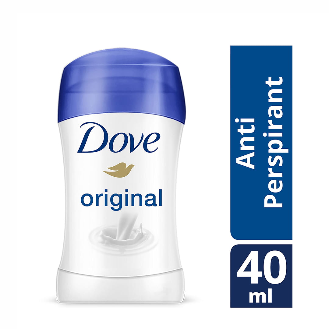 Dove Original Antiperspirant Deodorant Stick 40g - Image 2