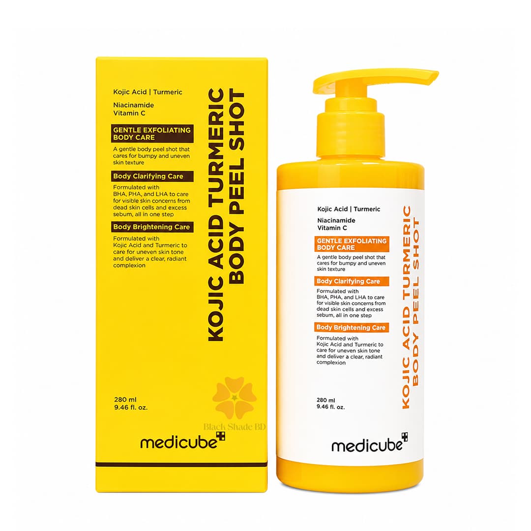 MEDICUBE Kojic Acid Turmeric Body Peel Shot 280ml - Image 5