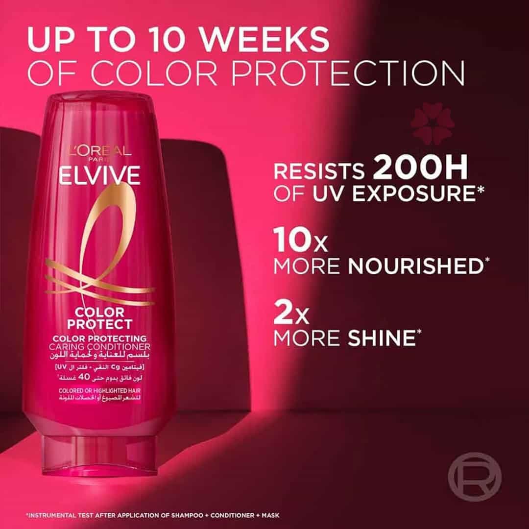 L'oreal Paris Elvive Colour Protecting Conditioner 360ml - Image 2