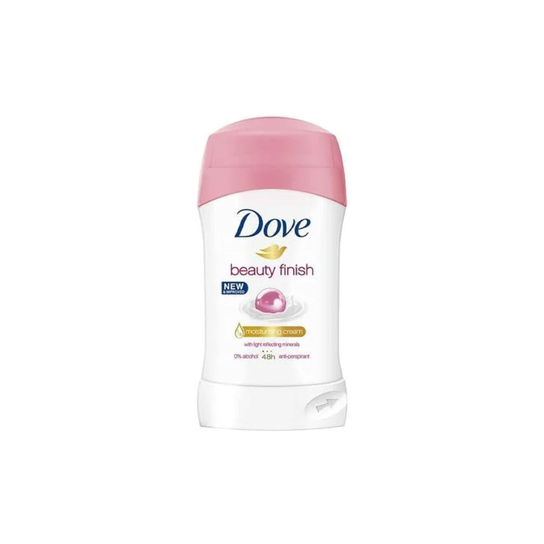 Dove Beauty Finish Antiperspirant Deodorant Stick 40g - Image 2