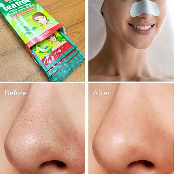 Beauty Formulas Tea Tree Deep Cleansing Nose Pore Strip 6 - Image 3
