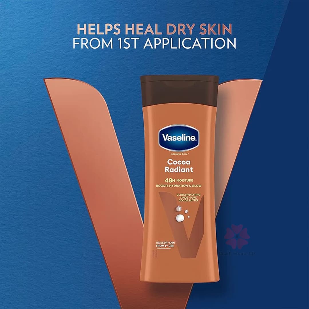 Vaseline Intensive Care Cocoa Radiant Body Lotion 200ml - Image 3