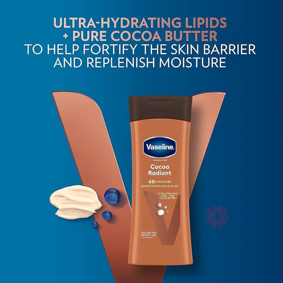 Vaseline Intensive Care Cocoa Radiant Body Lotion 200ml - Image 4