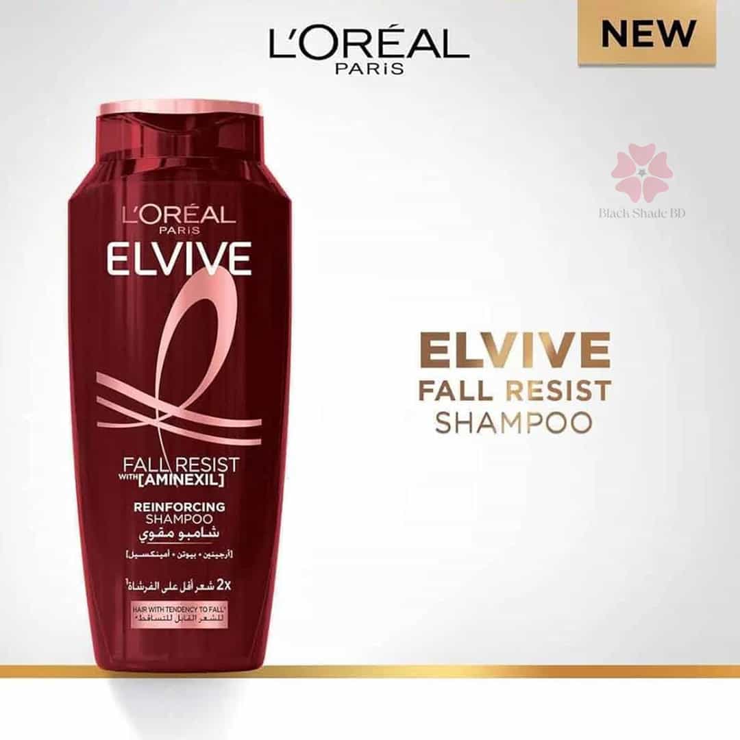 L'oreal Paris Elvive Fall Resist Aminexil Reinforcing Shampoo 400ml - Image 5