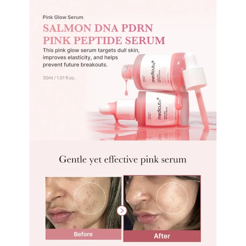 MEDICUBE PDRN Pink Peptide Serum 30ml - Image 2