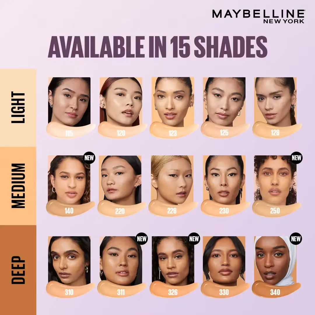 Maybelline New York Super Stay 30H Lumi-Matte Liquid Foundation - 115 - Image 8