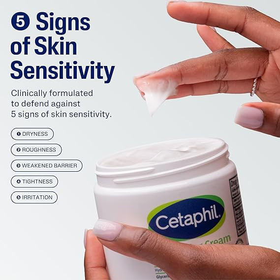 Cetaphil Moisturizing Cream Verry Dry to Dry, Sensitive Skin 28g - Image 2
