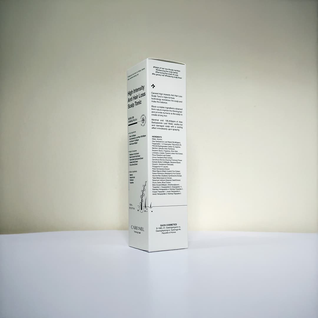 Care:Nel High Intensity Anti Hair Loss Scalp Tonic 150ml - Image 2