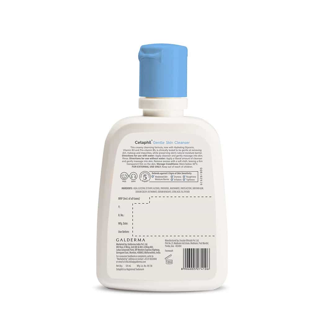 Cetaphil Gentle Skin Cleanser 125ml - Image 2