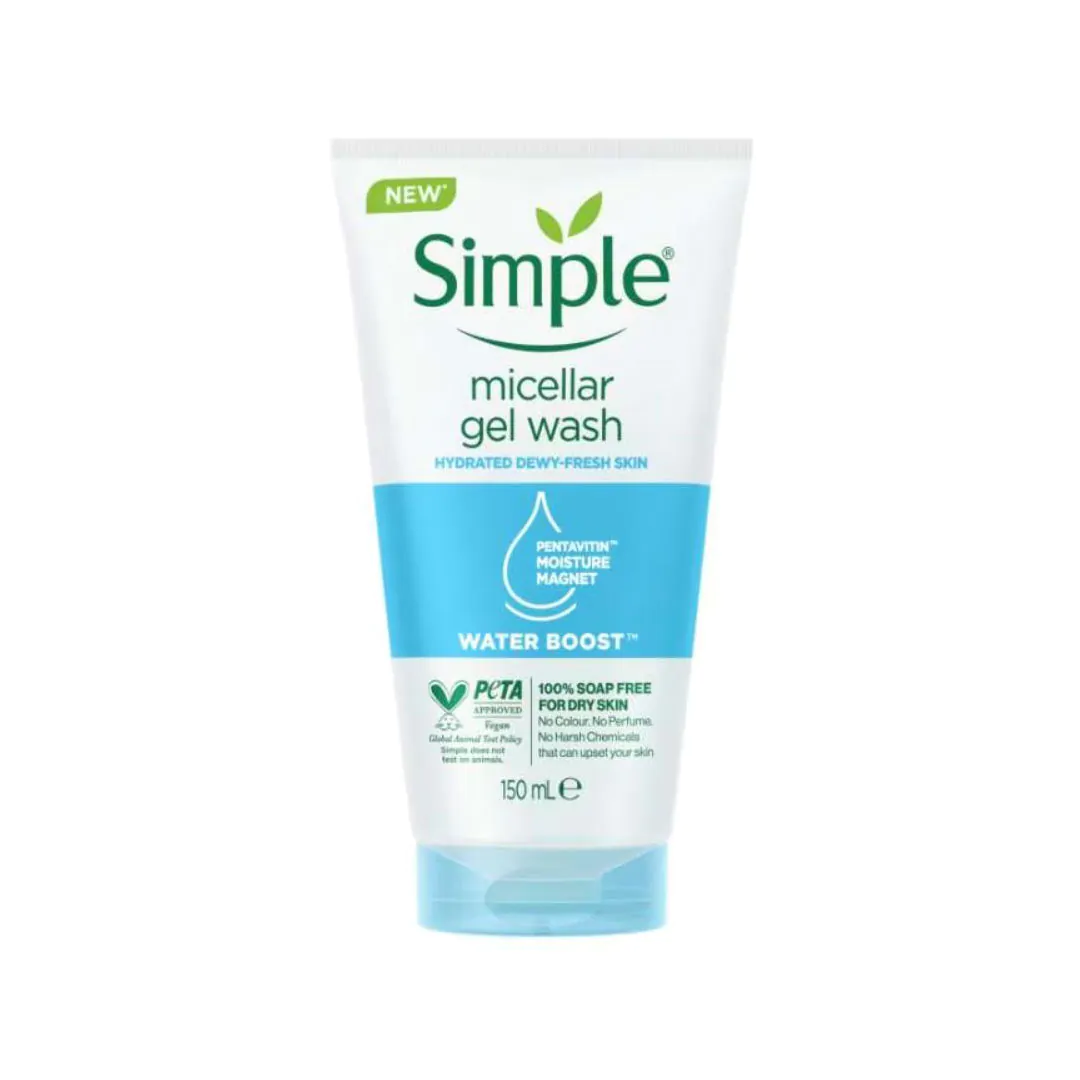 Simple Water Boost Micellar Gel Wash 150ml - Image 4