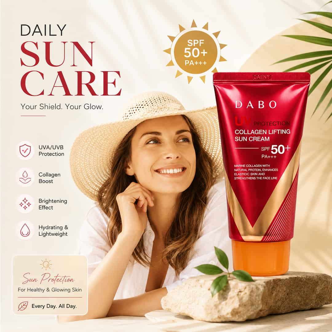 DABO UV Protection Collagen Lifting Sun Cream with SPF 50+ PA+++70ml - Image 4