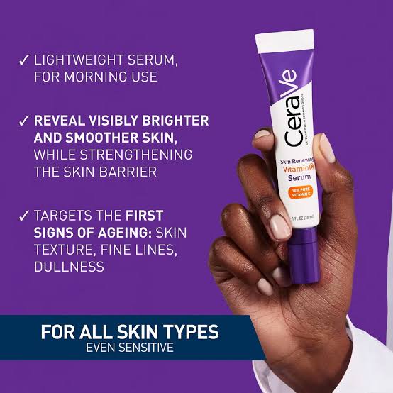 Cerave Skin Renewing Vitamin C Serum 30ml - Image 2