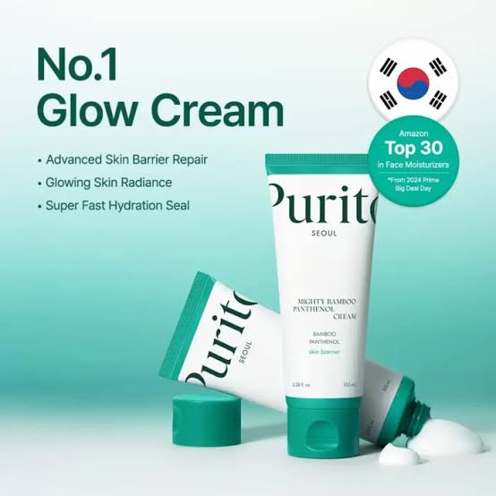 Purito Mighty Bamboo Panthenol Moisturizing Facial Cream 15ml - Image 2