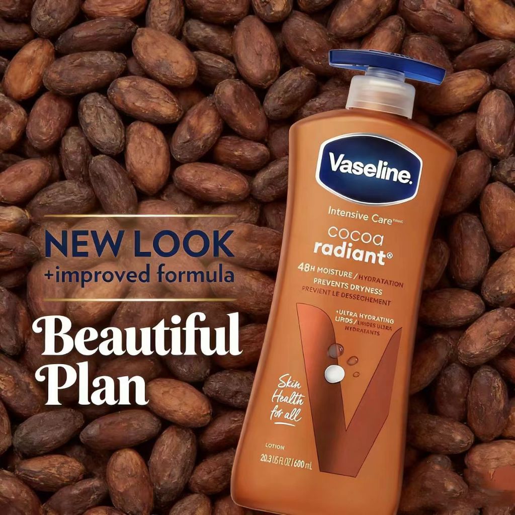 Vaseline Intensive CareCocoa Radiant Body Lotion 600ml - Image 3