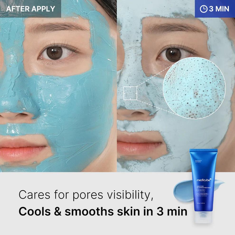 Medicube Zero Pore Blackhead Mud Mask 100g - Image 2