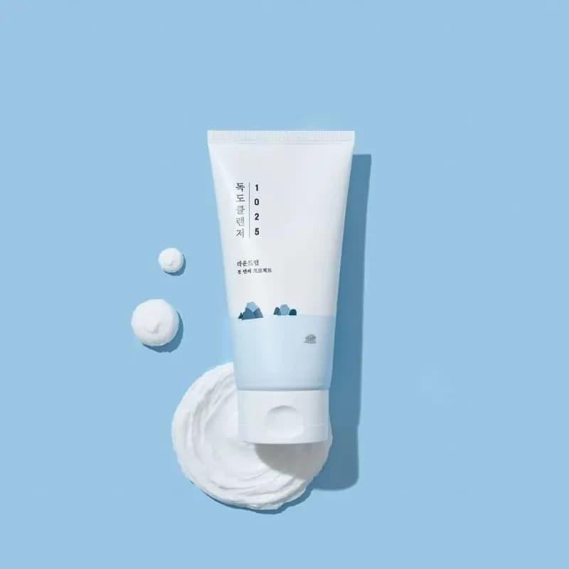 ROUND LAB 1025 Dokdo Cleanser – A gentle low-pH cleanser with Deep Sea Water that removes dirt, oil, and makeup while keeping skin hydrated. Suitable for sensitive skin. 5.07 fl. oz. - Image 3