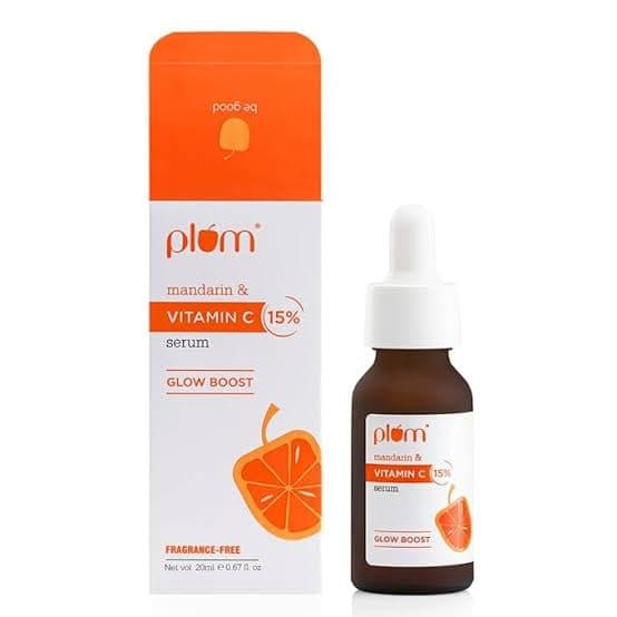 Plum 15% Vitamin C Face Serum with Mandarin | Brightens & Boosts Glow | Fragrance-Free Formula | Suitable for All Skin Types | 3ml Mini - Image 4