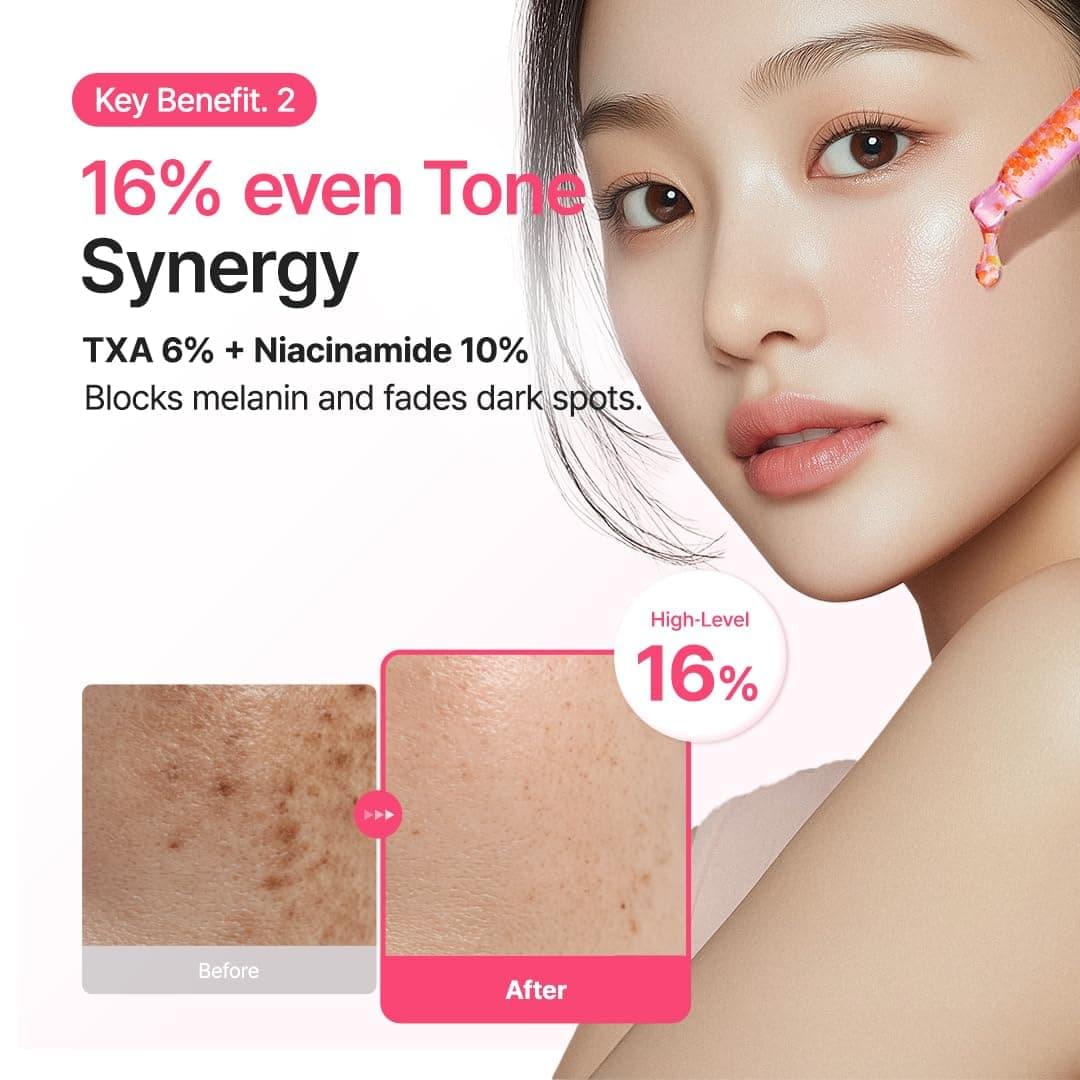 PURITO TXA 6% + Niacinamide 10% Facial Serum | for Dark Spots, Hyperpigmentation, Uneven Skin Tone | High-Concentration Tranexamic Acid | Korean Skincare, 30mL 1.01 fl.oz - Image 2