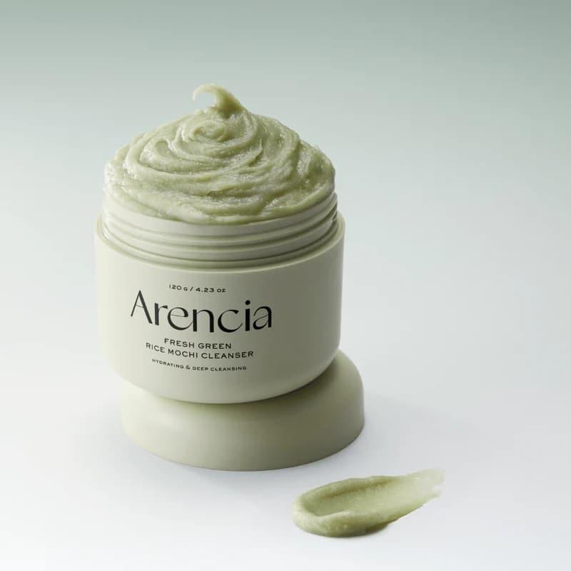 Arencia Rice Mochi Cleanser – A gentle cleanser with Rice Water and Green Tea that helps cleanse pores, remove blackheads, and keep skin hydrated and refreshed. - Image 4