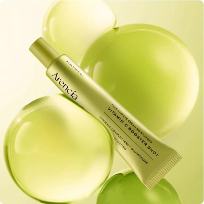 Arencia Vitamin C Booster Shot Serum – A brightening serum with Vitamin C, Glutathione, Niacinamide, and Vitamin E that helps improve skin radiance, reduce dark spots, and promote a smoother-looking complexion. 30 ml / 1.01 fl. oz. - Image 3