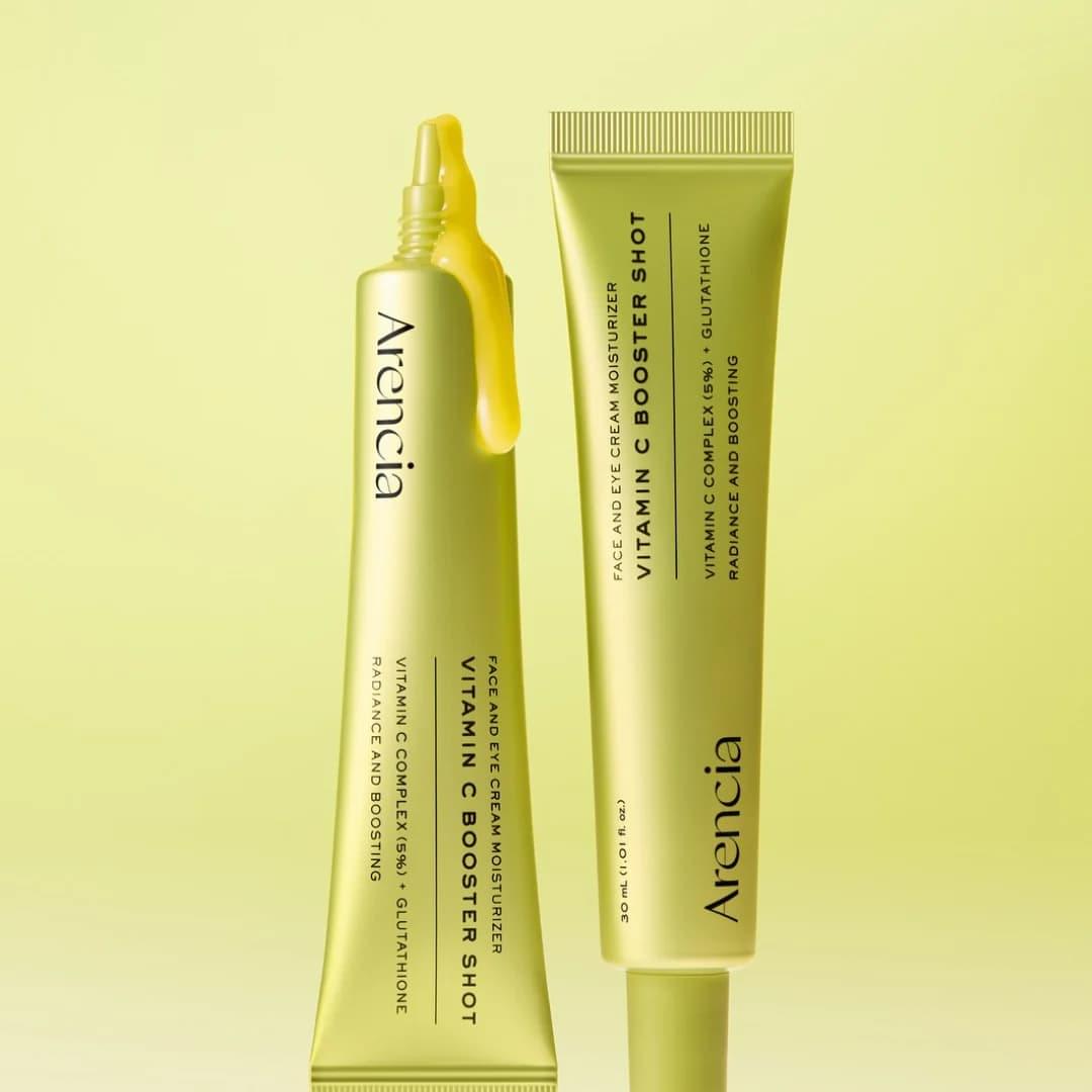 Arencia Vitamin C Booster Shot Serum – A brightening serum with Vitamin C, Glutathione, Niacinamide, and Vitamin E that helps improve skin radiance, reduce dark spots, and promote a smoother-looking complexion. 30 ml / 1.01 fl. oz. - Image 2