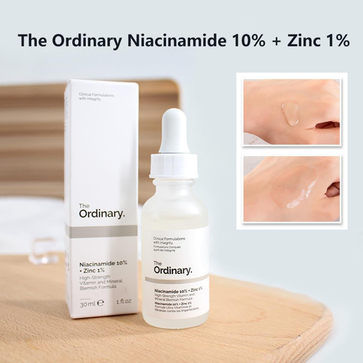 The Ordinary Niacinamide 10% + Zinc 1% – A lightweight serum that helps reduce blemishes, control excess oil, and smooth skin texture. - Image 2